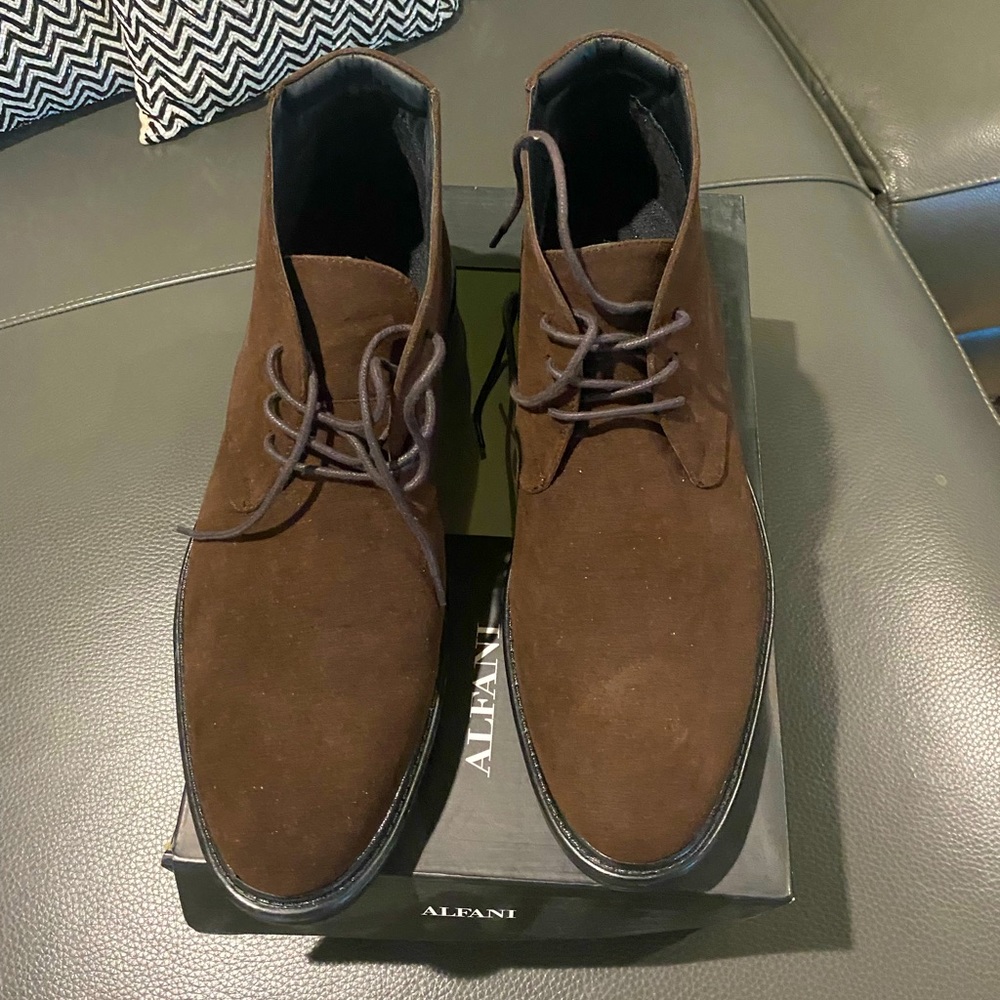 Brown Suede Chukka Boots